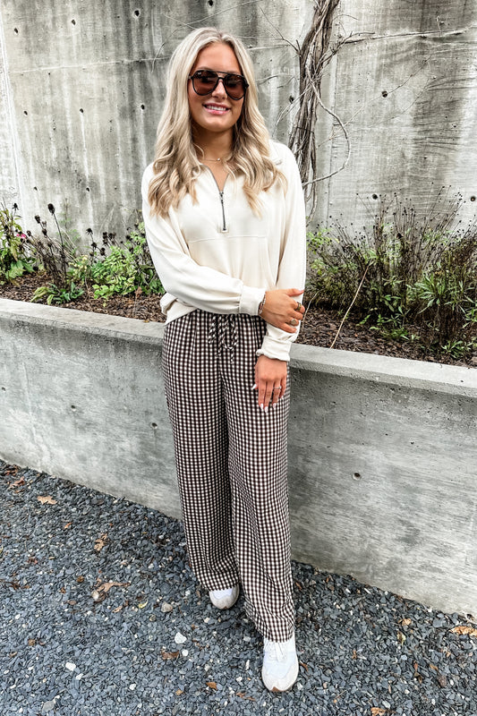 Alfie Half Zip-Up Collar Sweatshirt