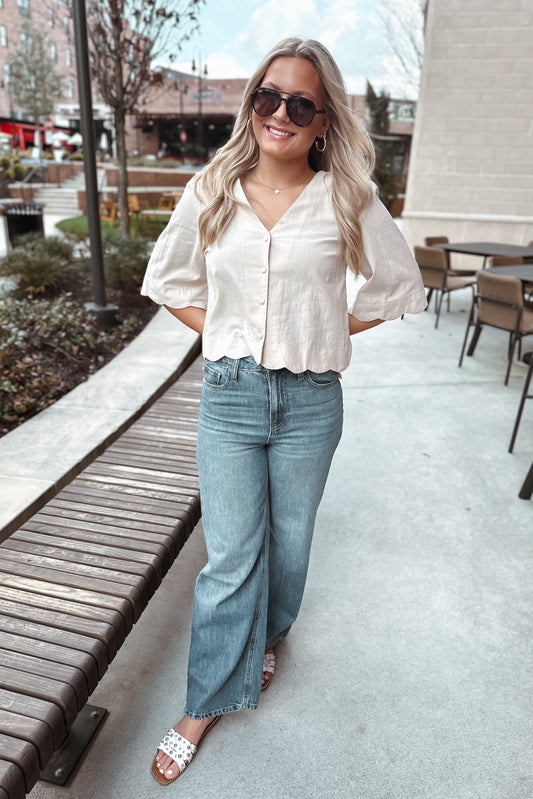 Adela Half Sleeve Blouse