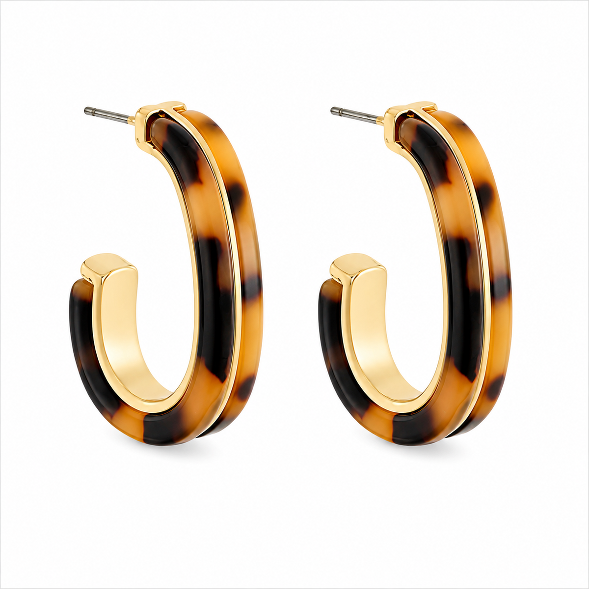 Lindy Metal Hook Shaped Hoops
