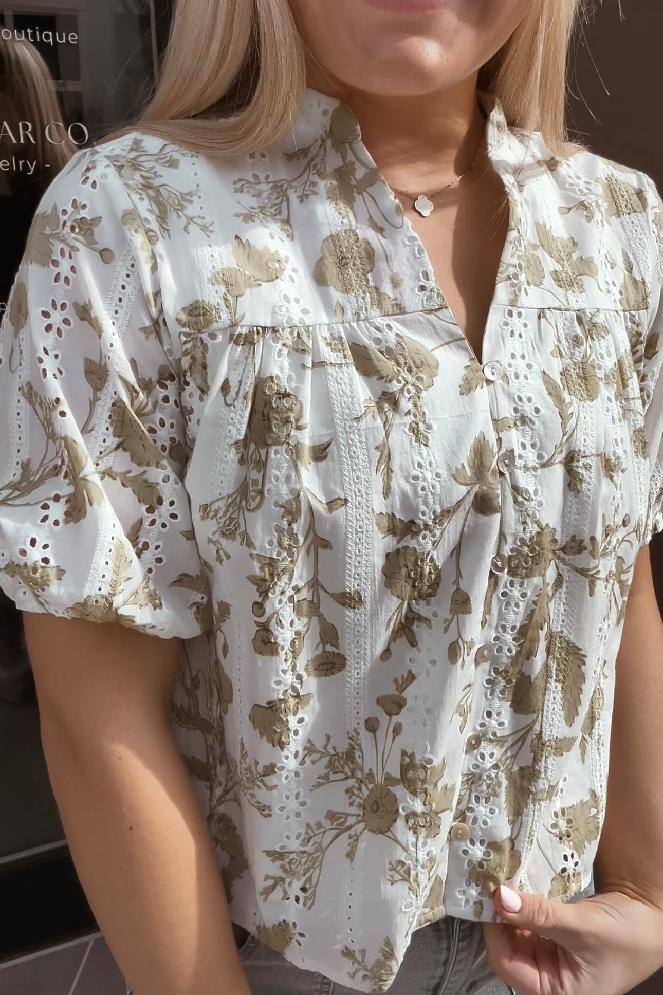 Sicily Floral Top