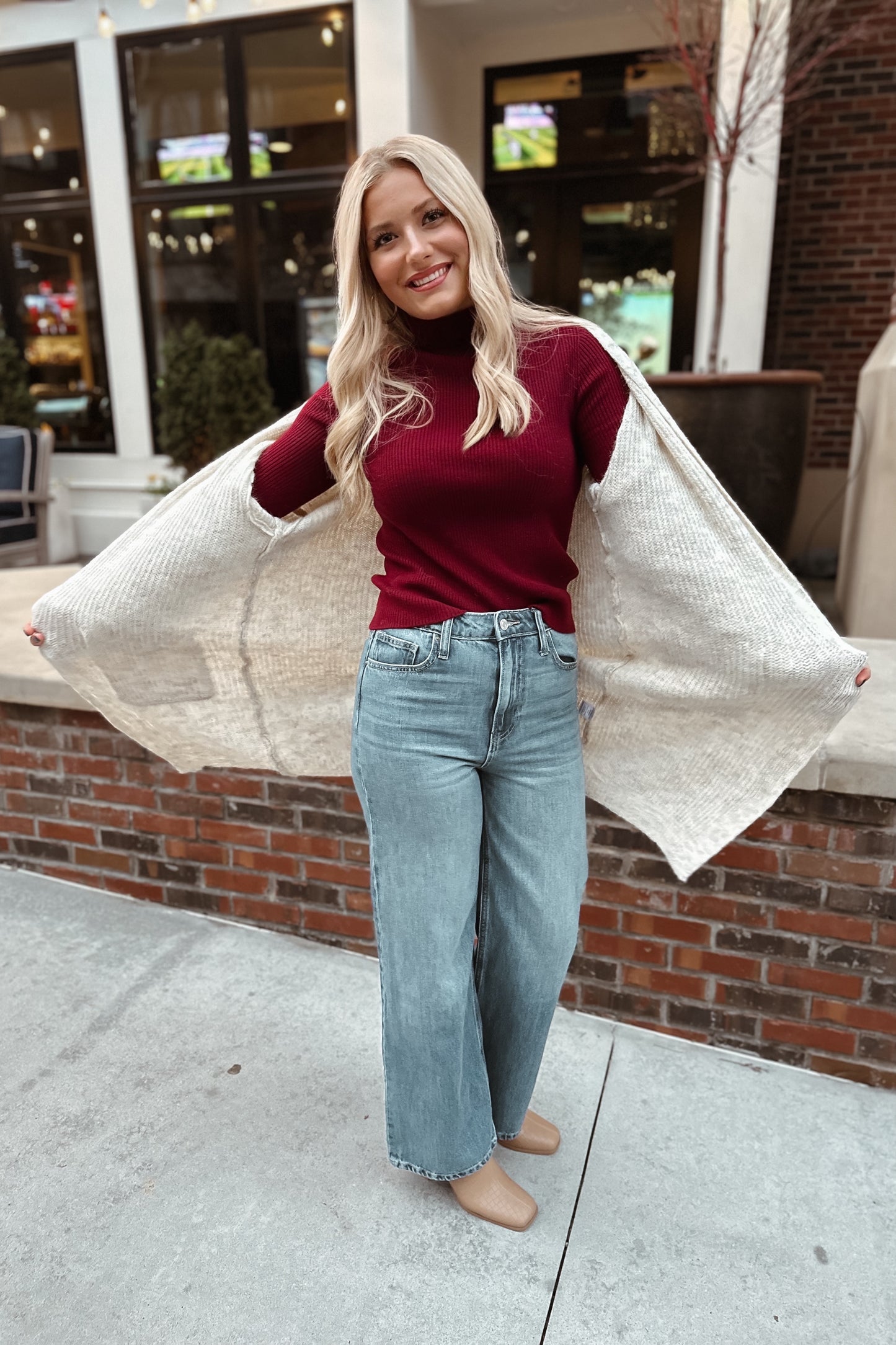 Open to Ideas Ivory Cardigan