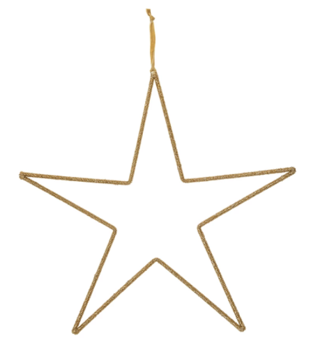Gold Hanging Star