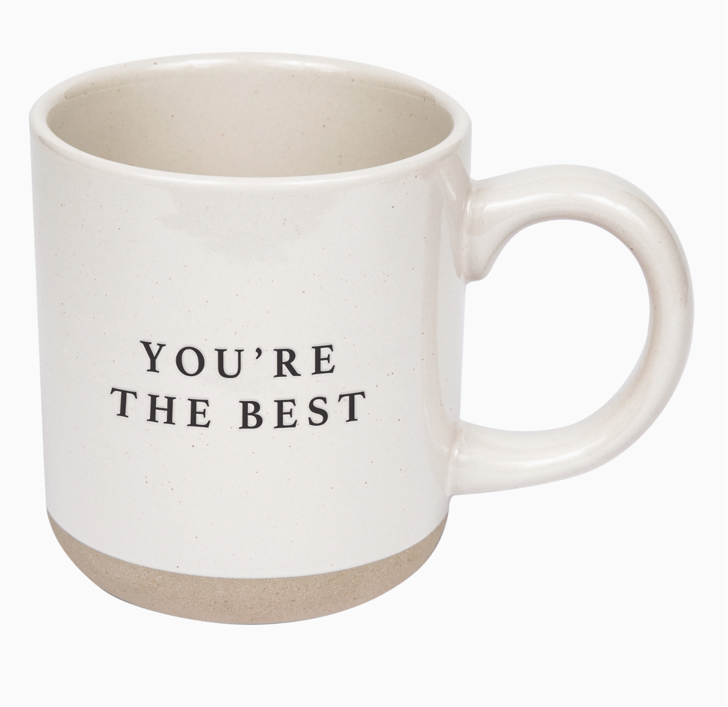 best porcelain coffee cups You're The Best 14oz. Stoneware Coffee Mug