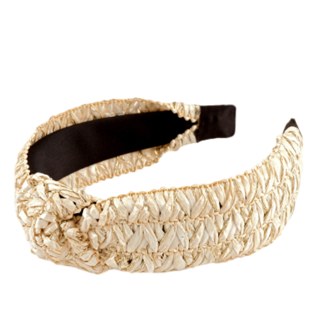 Bee Rattan Headband
