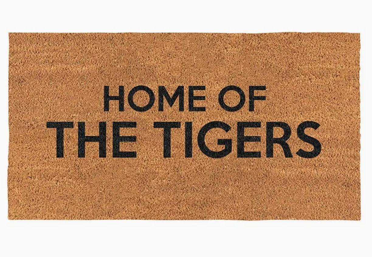Home of the Tigers Doormat