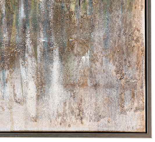 Smokey Shadows Framed Canvas