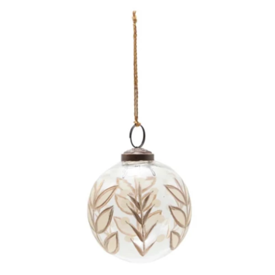 Forest Botanical Ball Ornament