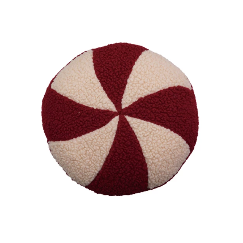 Patty Peppermint Shaped Pillow