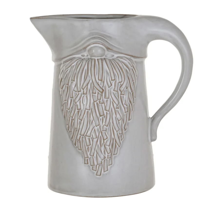 Sadie Stoneware Gnome Shaped Pitcher