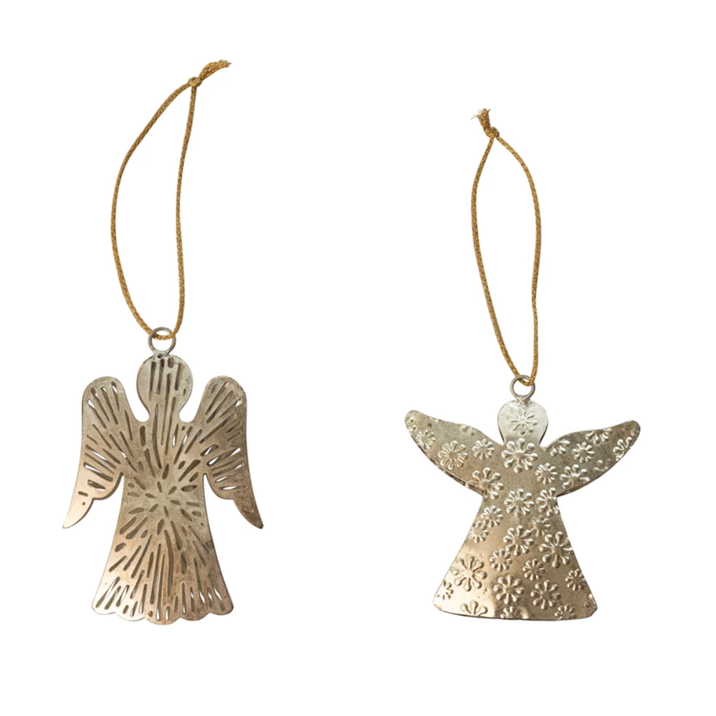 Olivia Gold Angel Ornament