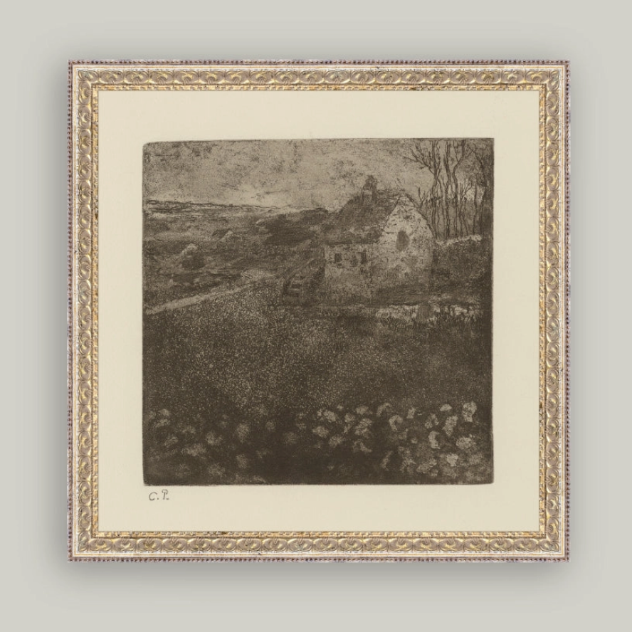 16x16 La Masure Framed Art