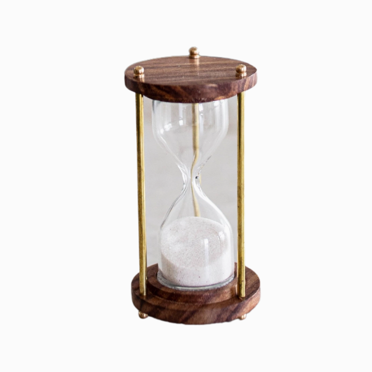 Walnut Mini Hourglass