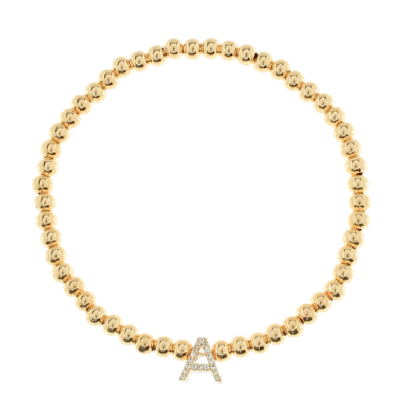Everly Initial Bracelet