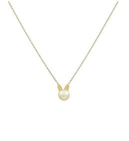 Bunny Pearl Necklace