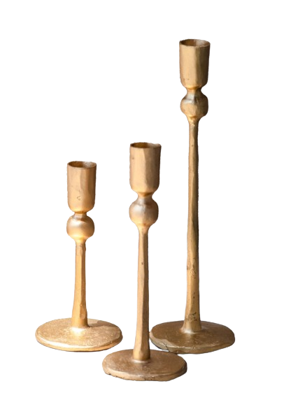 Elys Iron Candle Holders