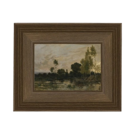 7x5 Summer Nights Framed Art