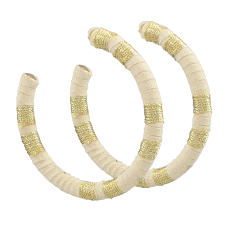 Liz Wrapped Hoops