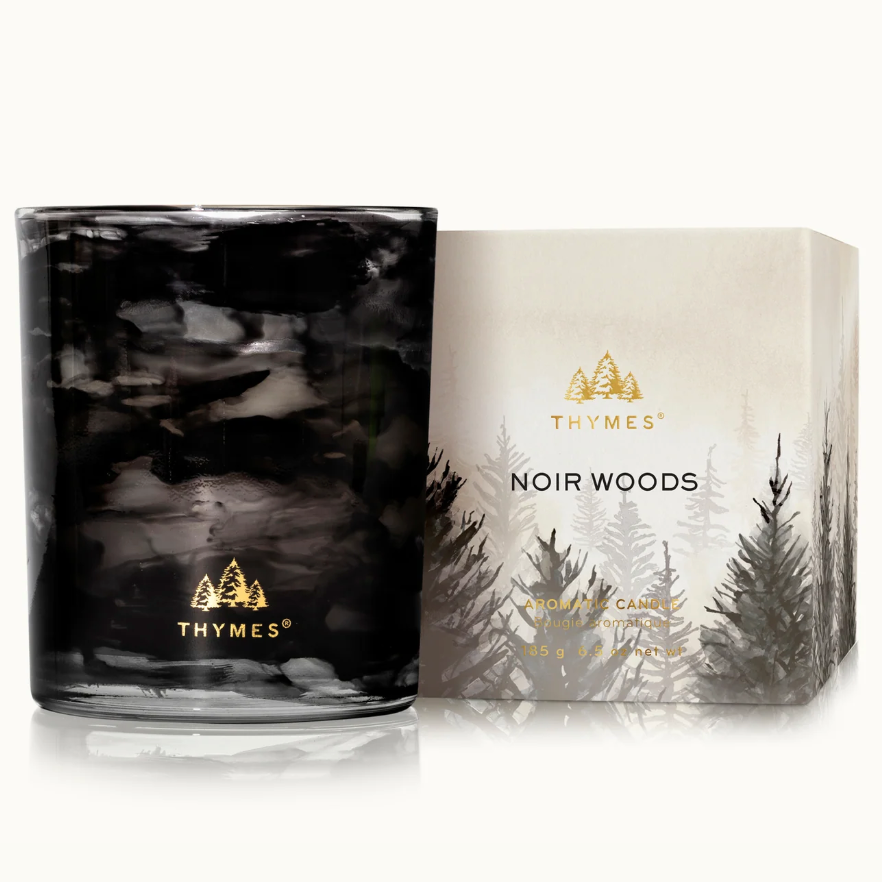 Thymes Noir Woods Candle