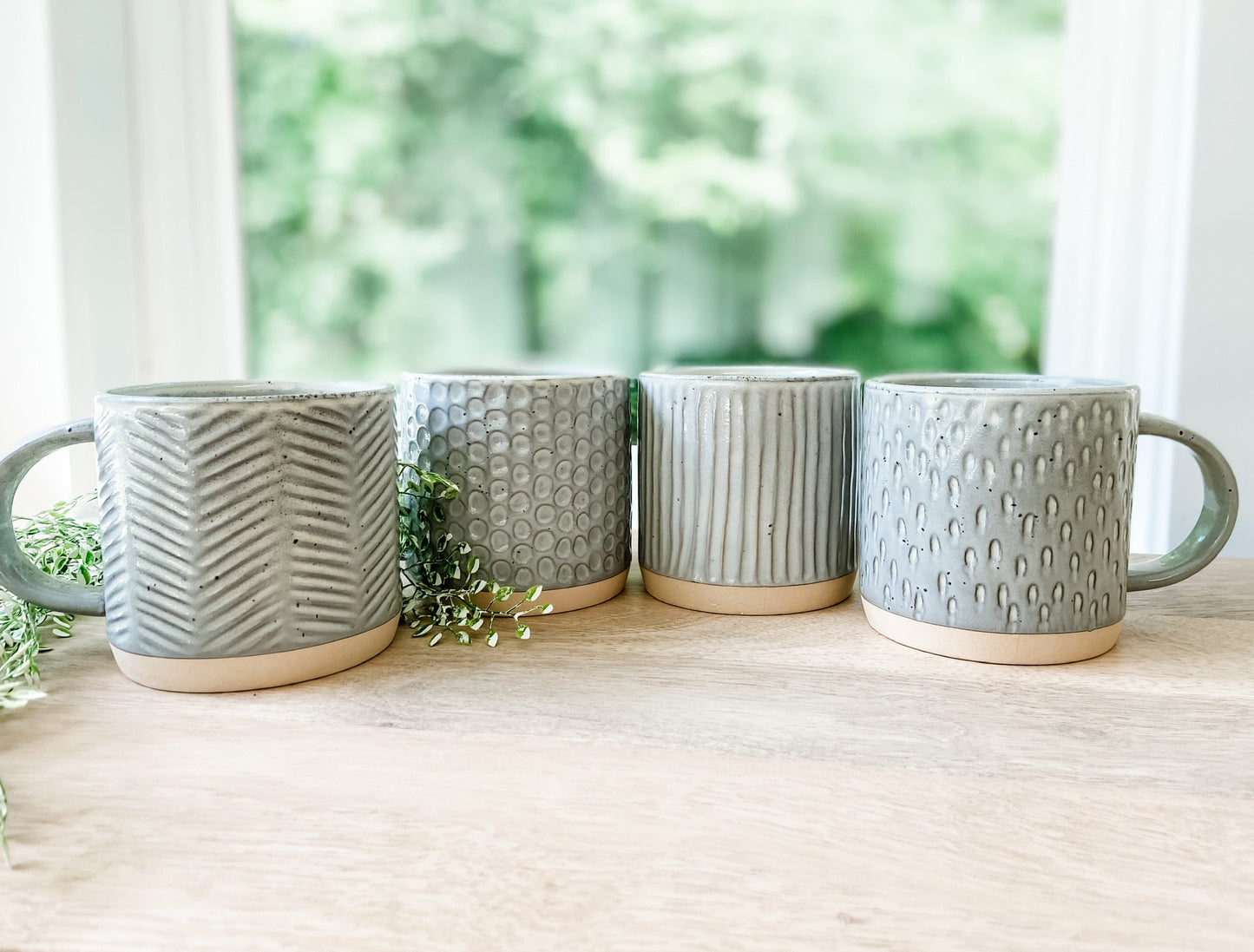 Grey Coffee Cups