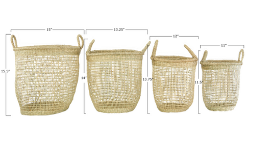 Eliza Wicker Basket