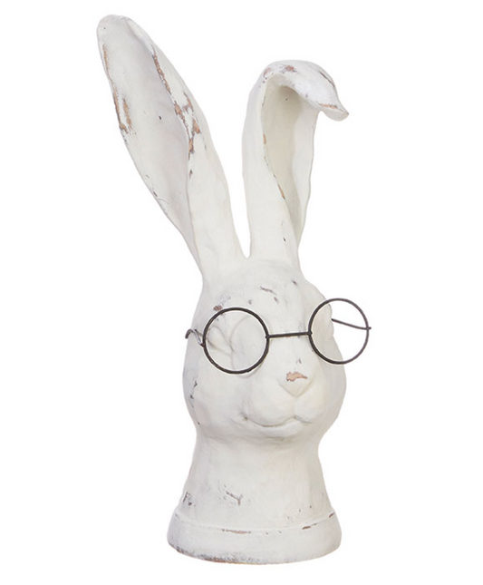 Bunny Head with Glasses - Small