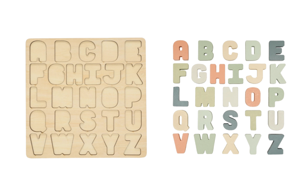 Wooden Alphabet Puzzle