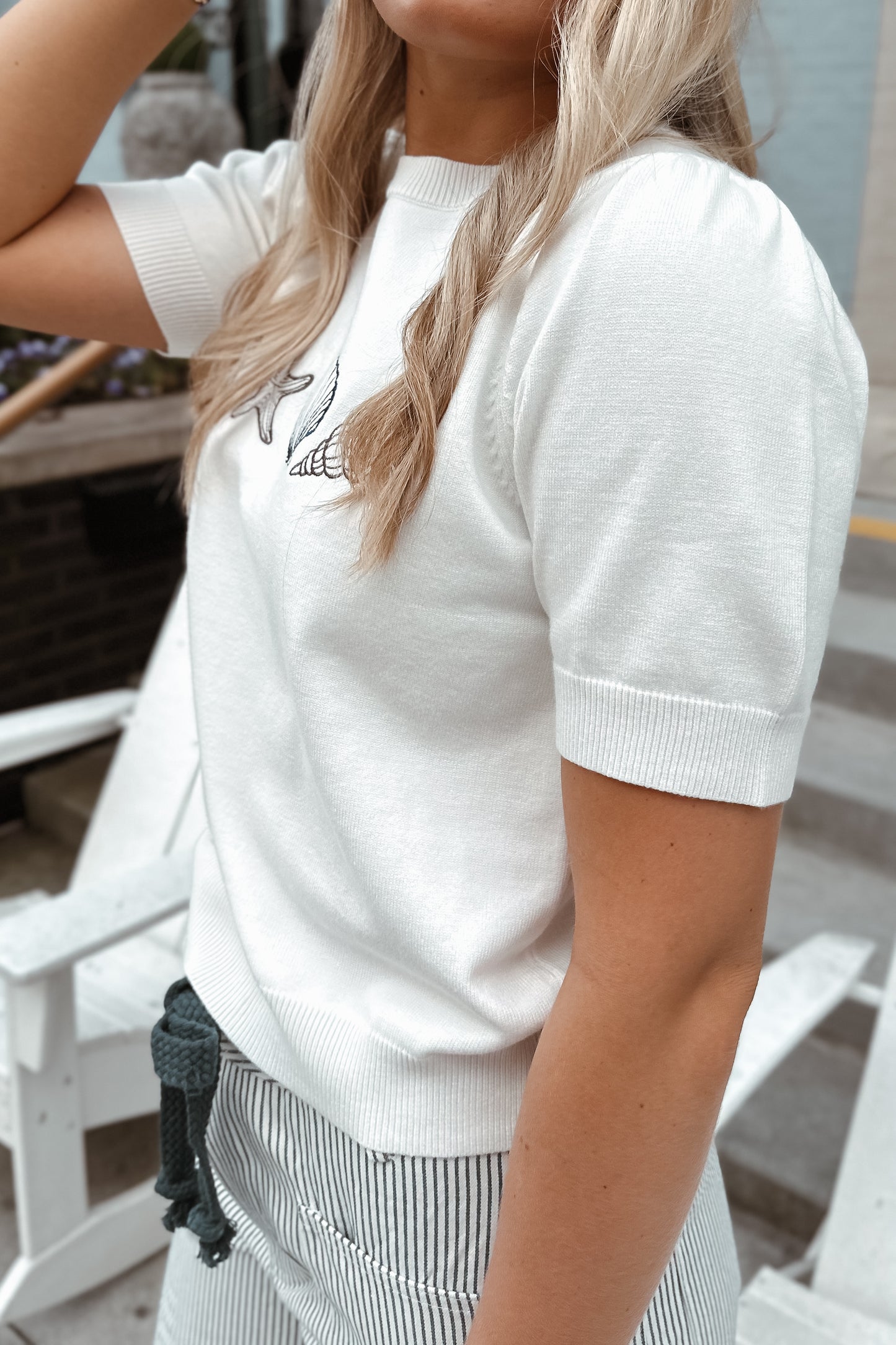 Come to the Seaside Knit Top