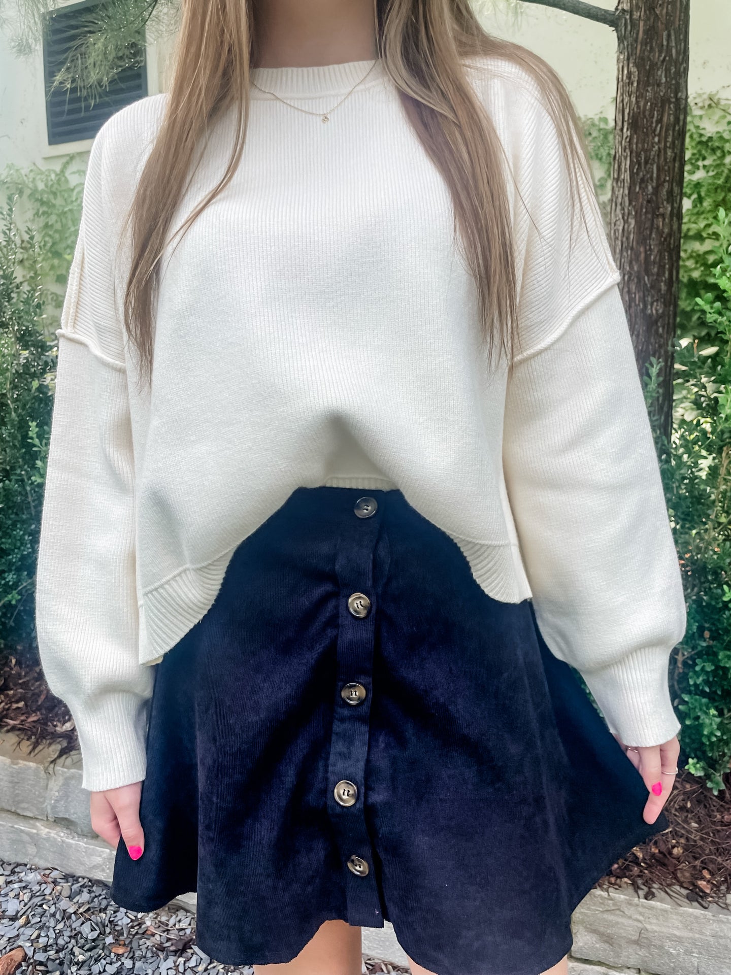 Forgive & Forget Black Skirt