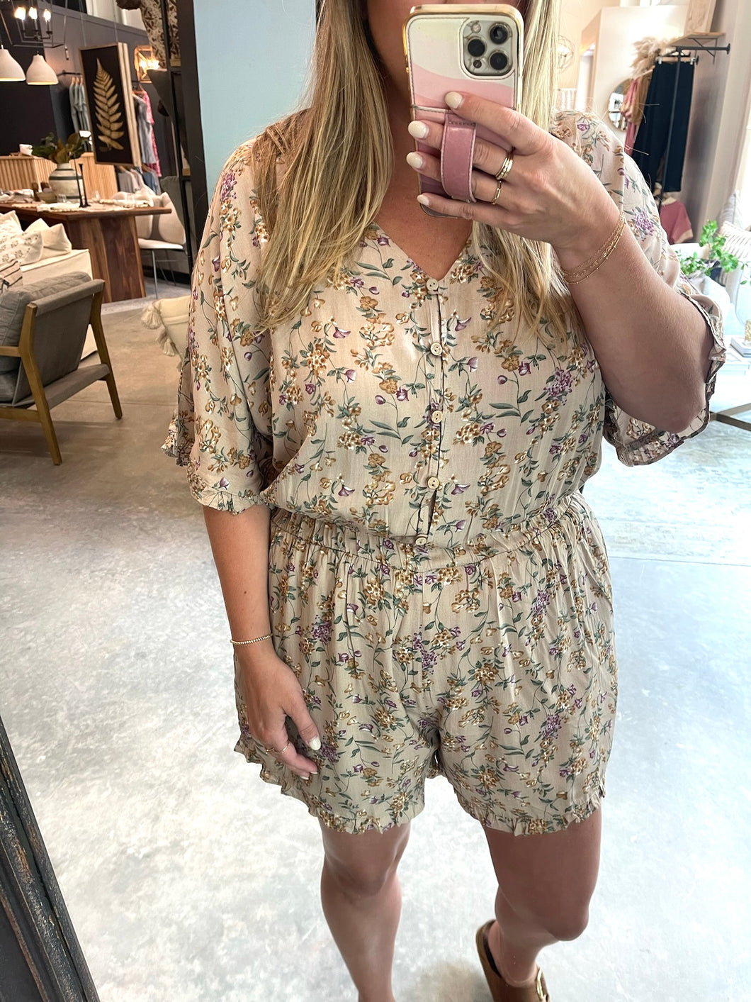 Emmy Floral Romper