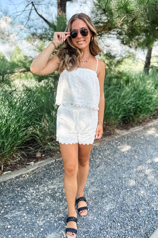 Every Summer Eyelet Matching Set