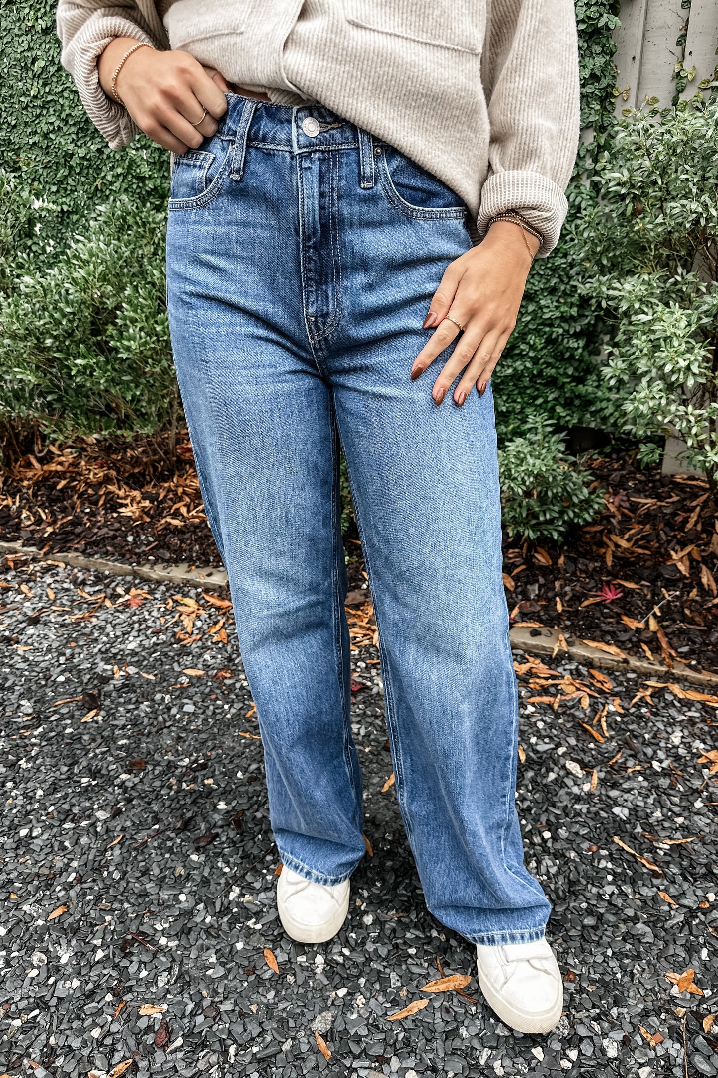 Lumi Wide Leg Denim Jean