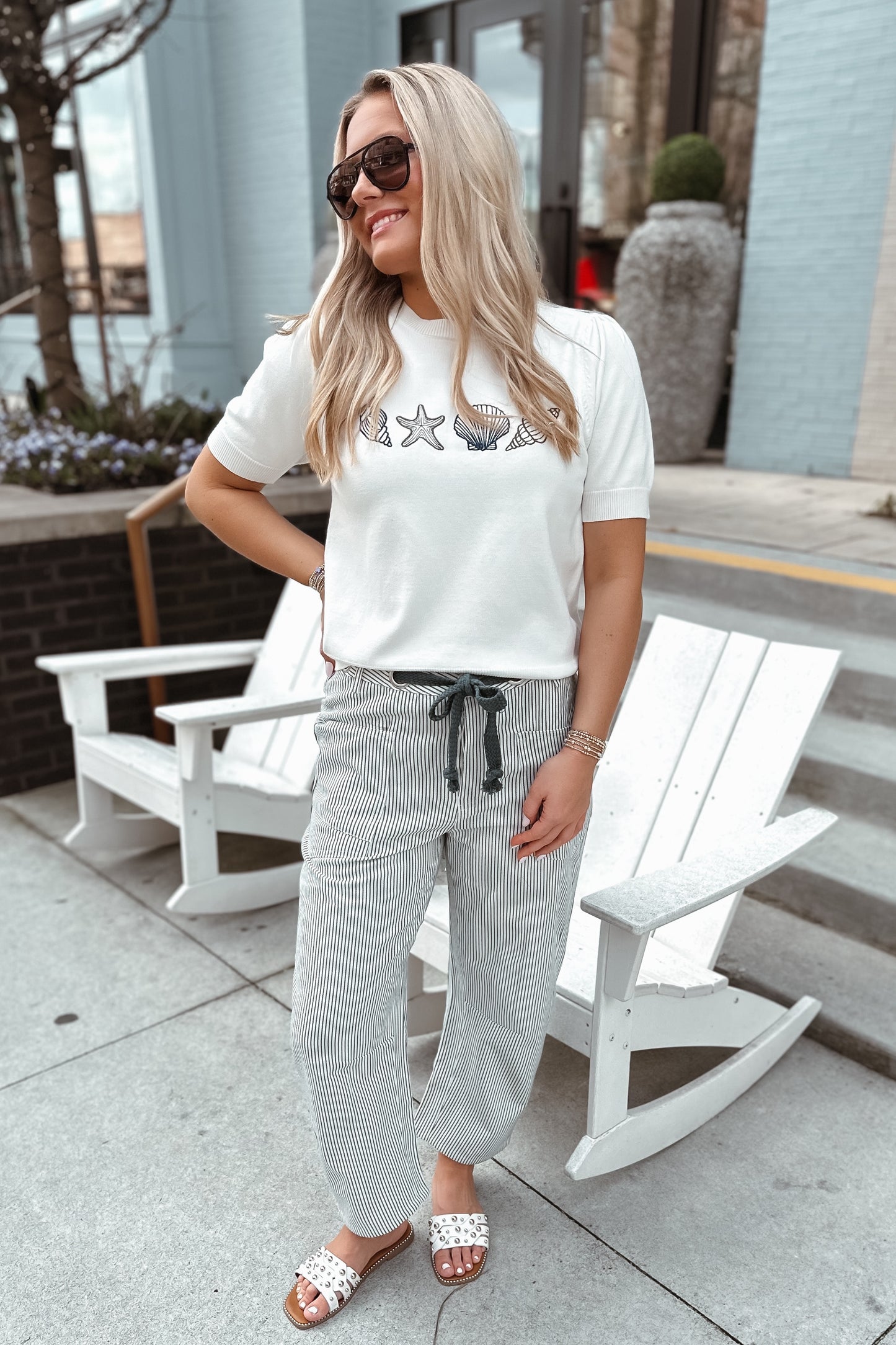 Come to the Seaside Knit Top