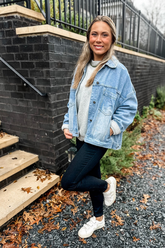 Hanley Oversize Denim Jacket