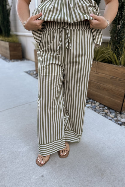 Mariella Striped Set