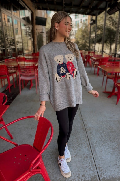 Sweet Teddy Pullover Sweater