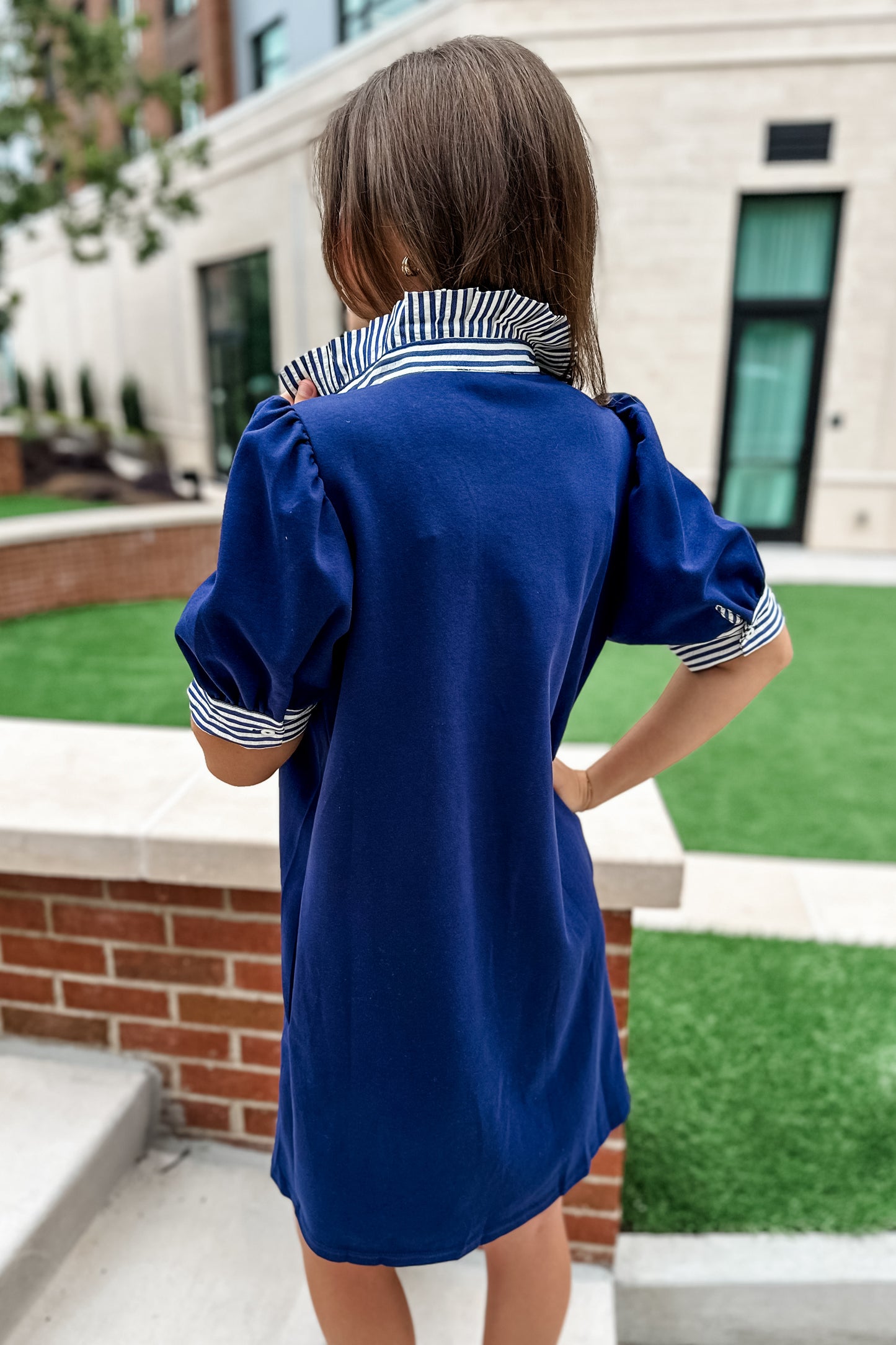 Dylan Polo Dress in Navy