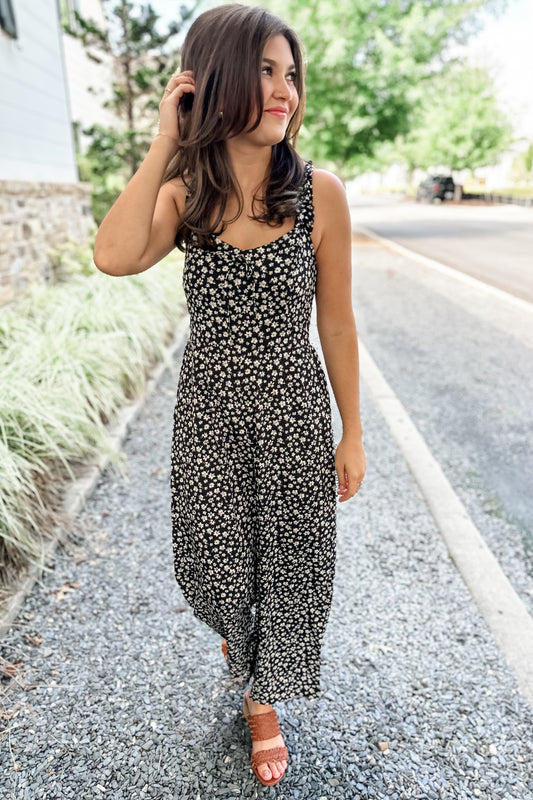 Dawn Floral Jumpsuit