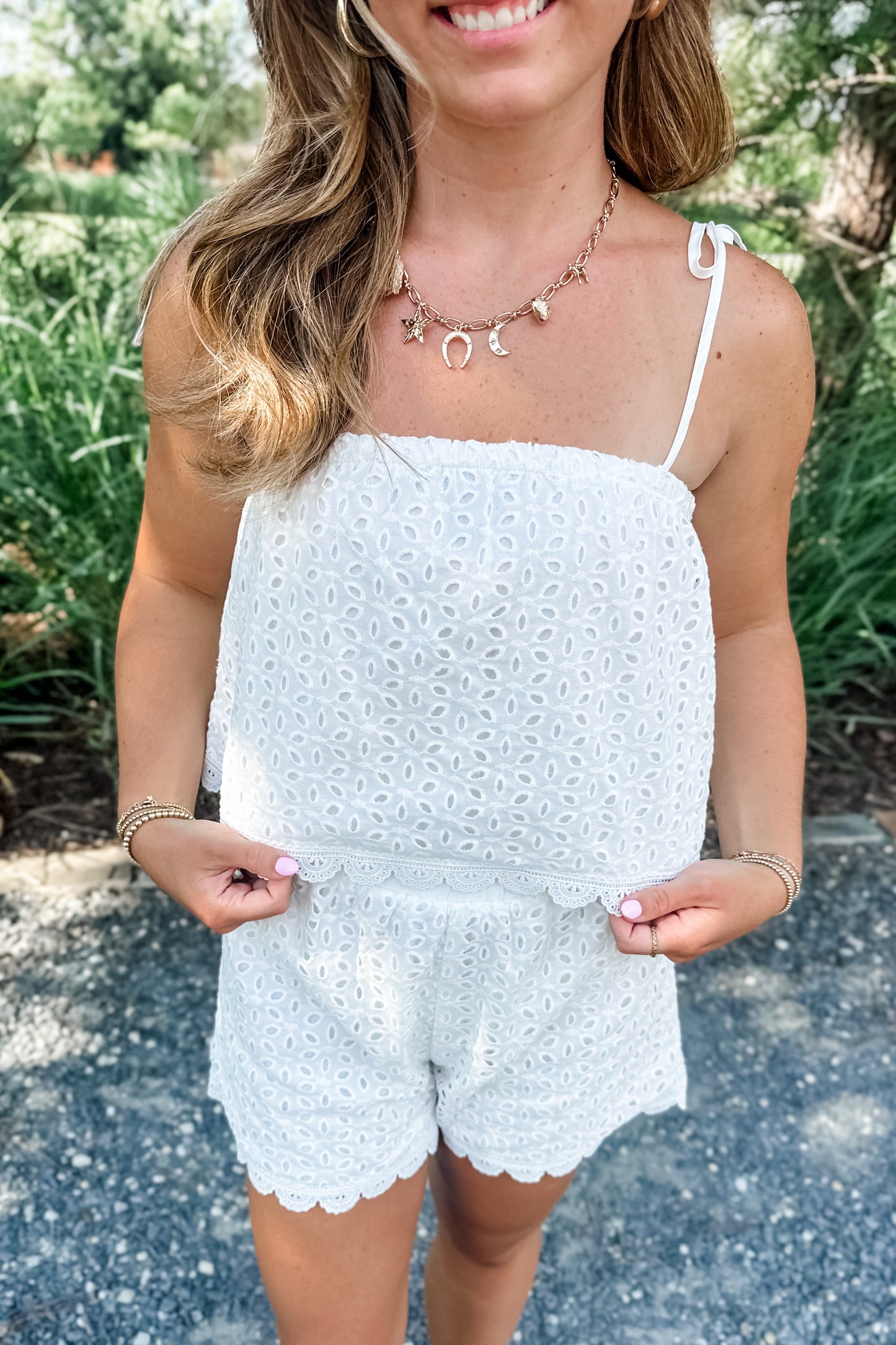 Every Summer Eyelet Matching Set