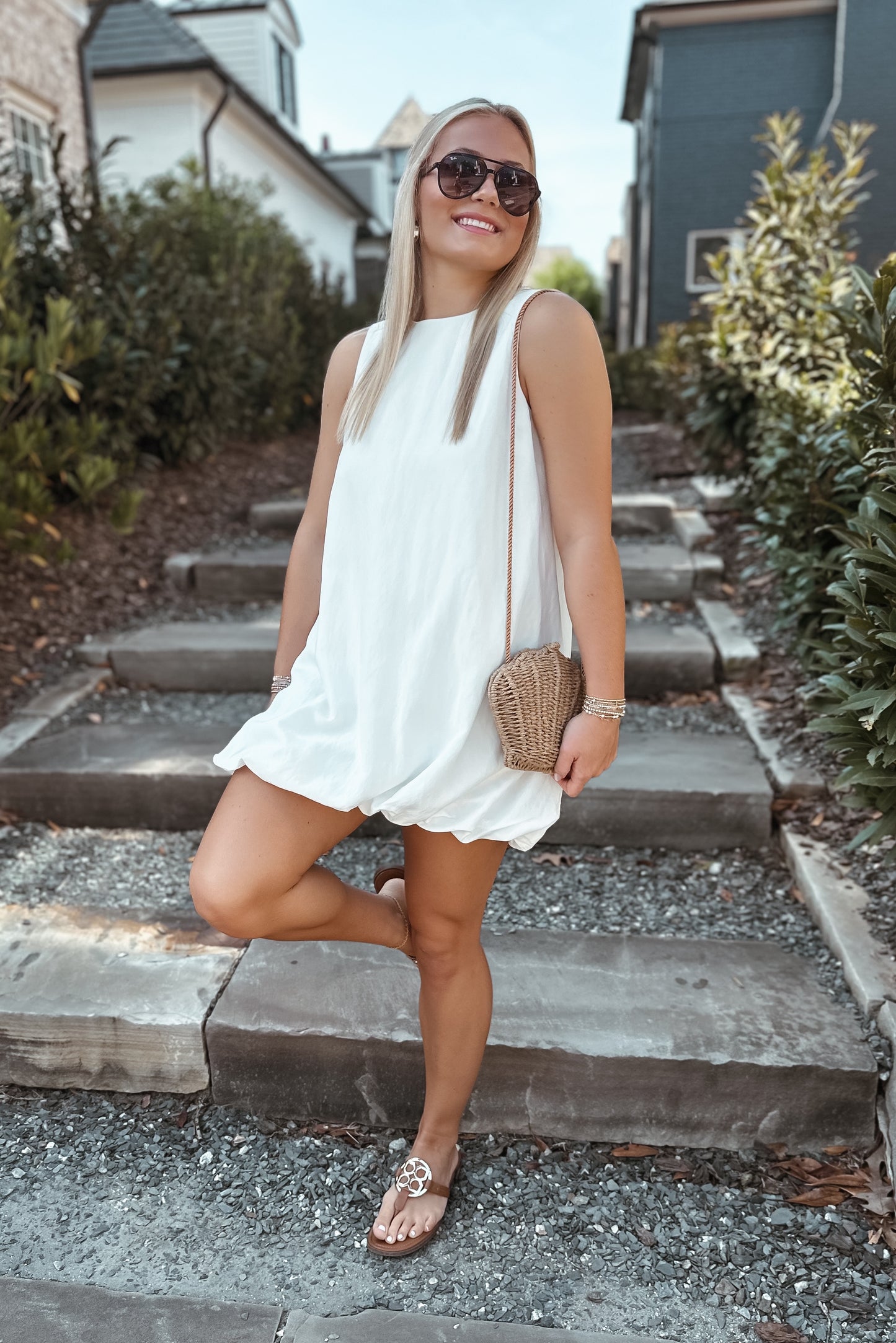 Adelaide Bubble Hem Dress