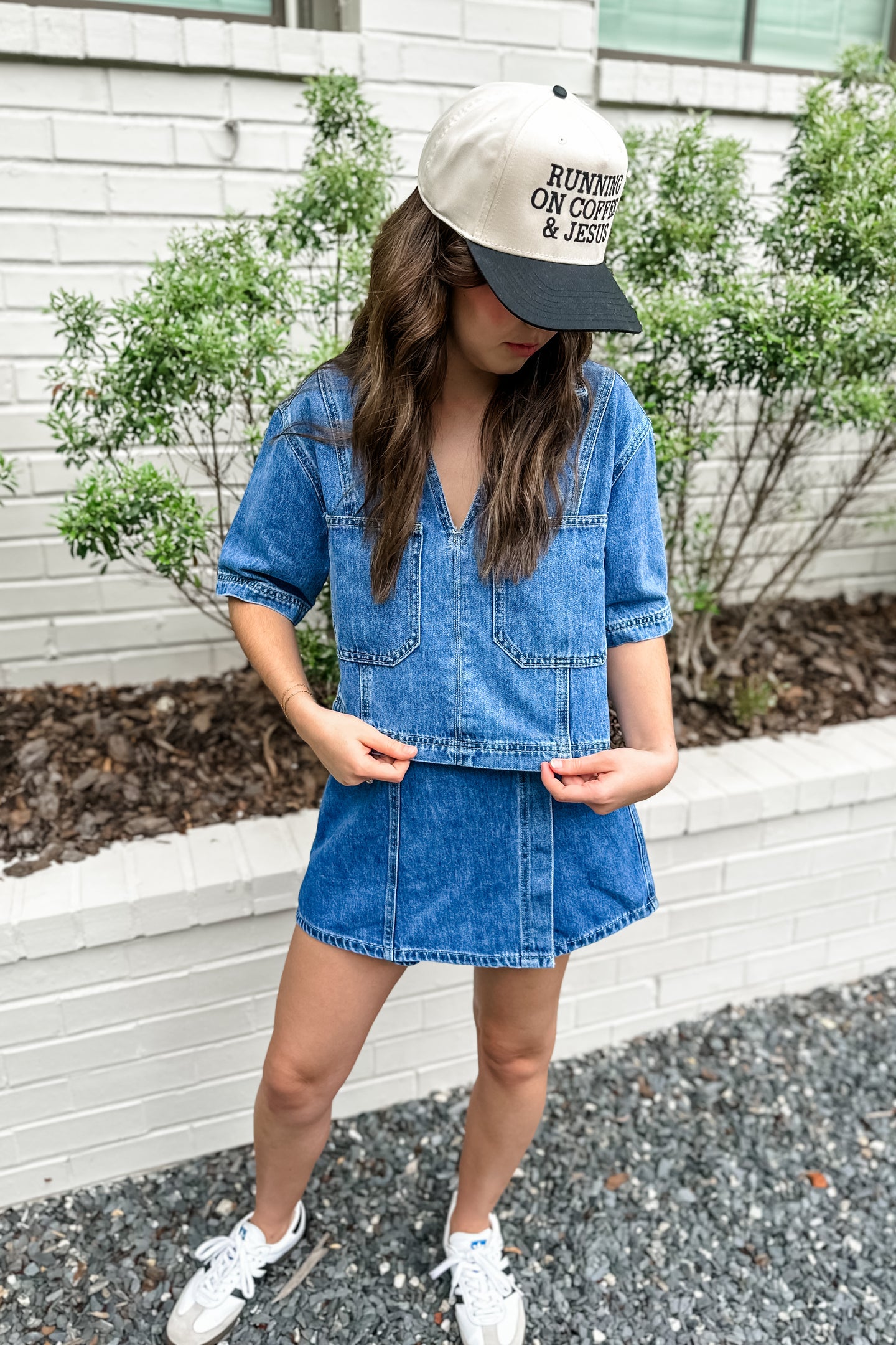 Down for a Good Time Denim Set