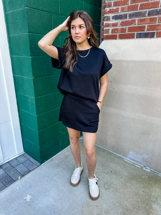 Scarlett Scuba Set in Black