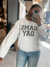 Load image into Gallery viewer, Game Day Cropped Sweatshirt
