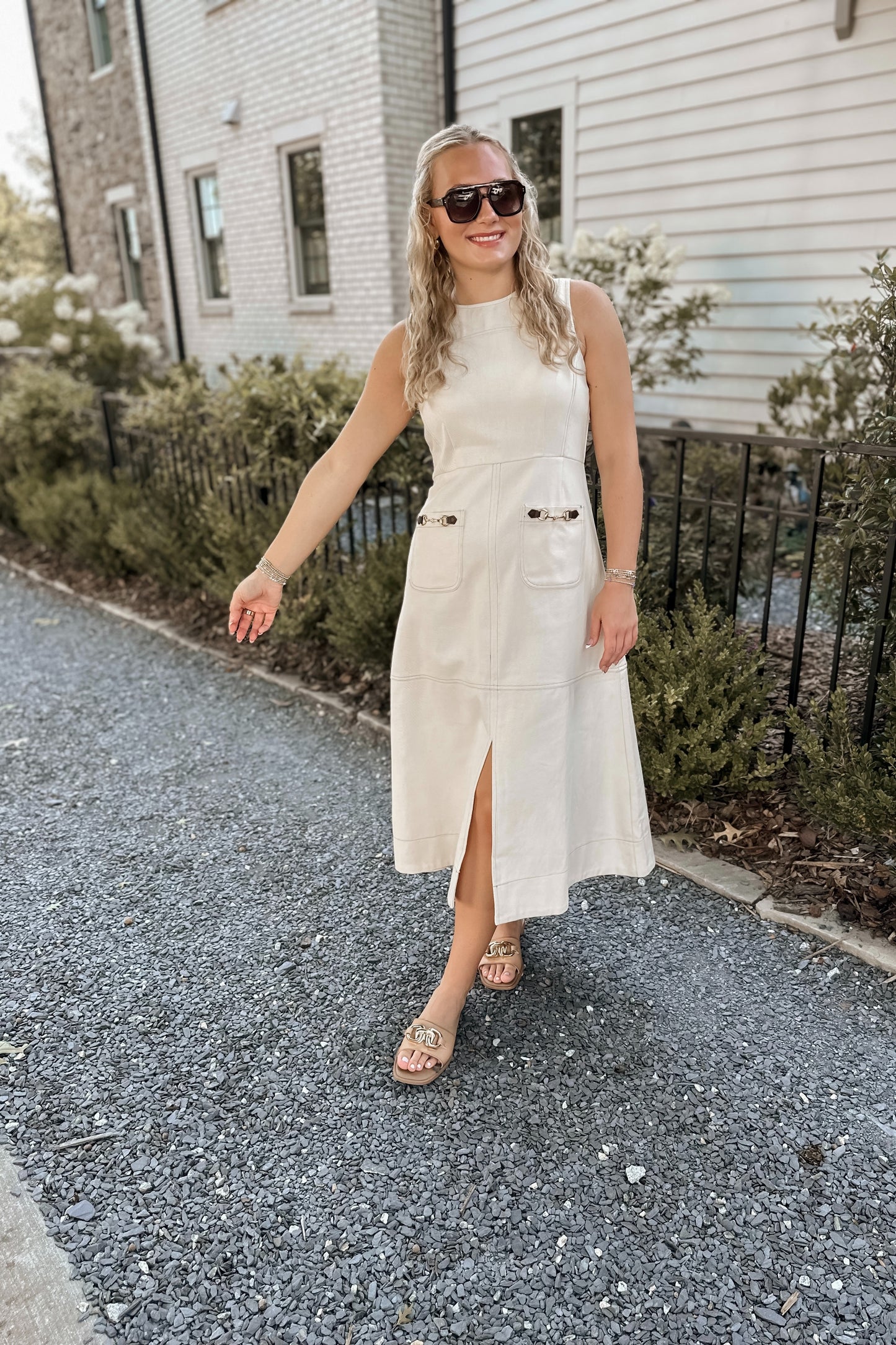 Kenna Denim Midi Dress