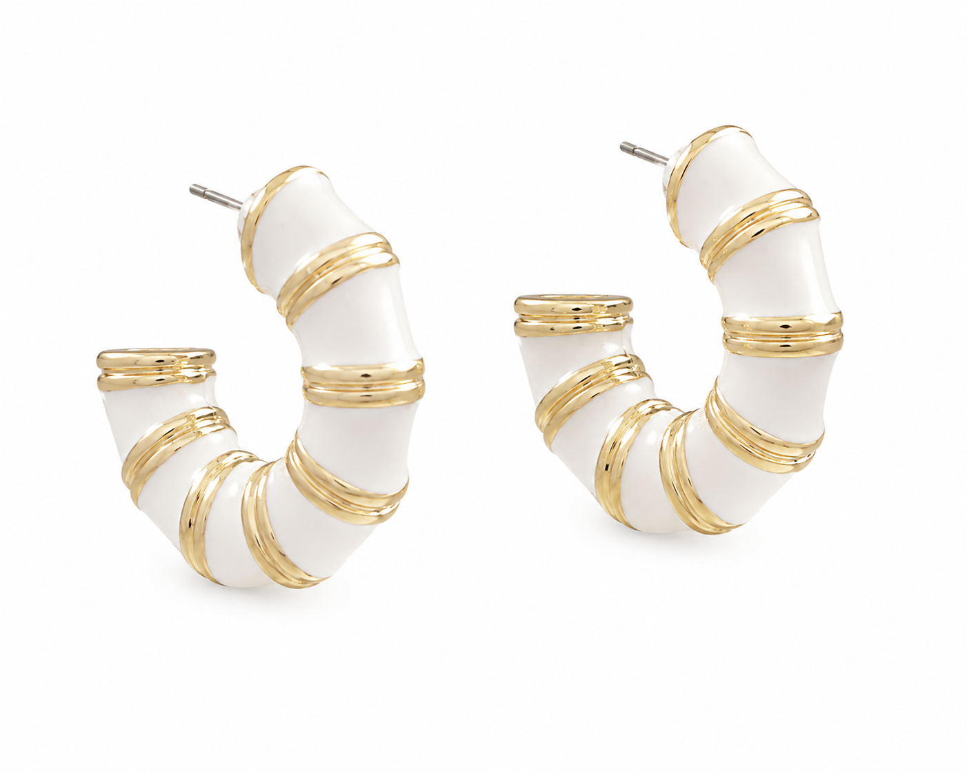 Brynna Color Coated Metal Hoops