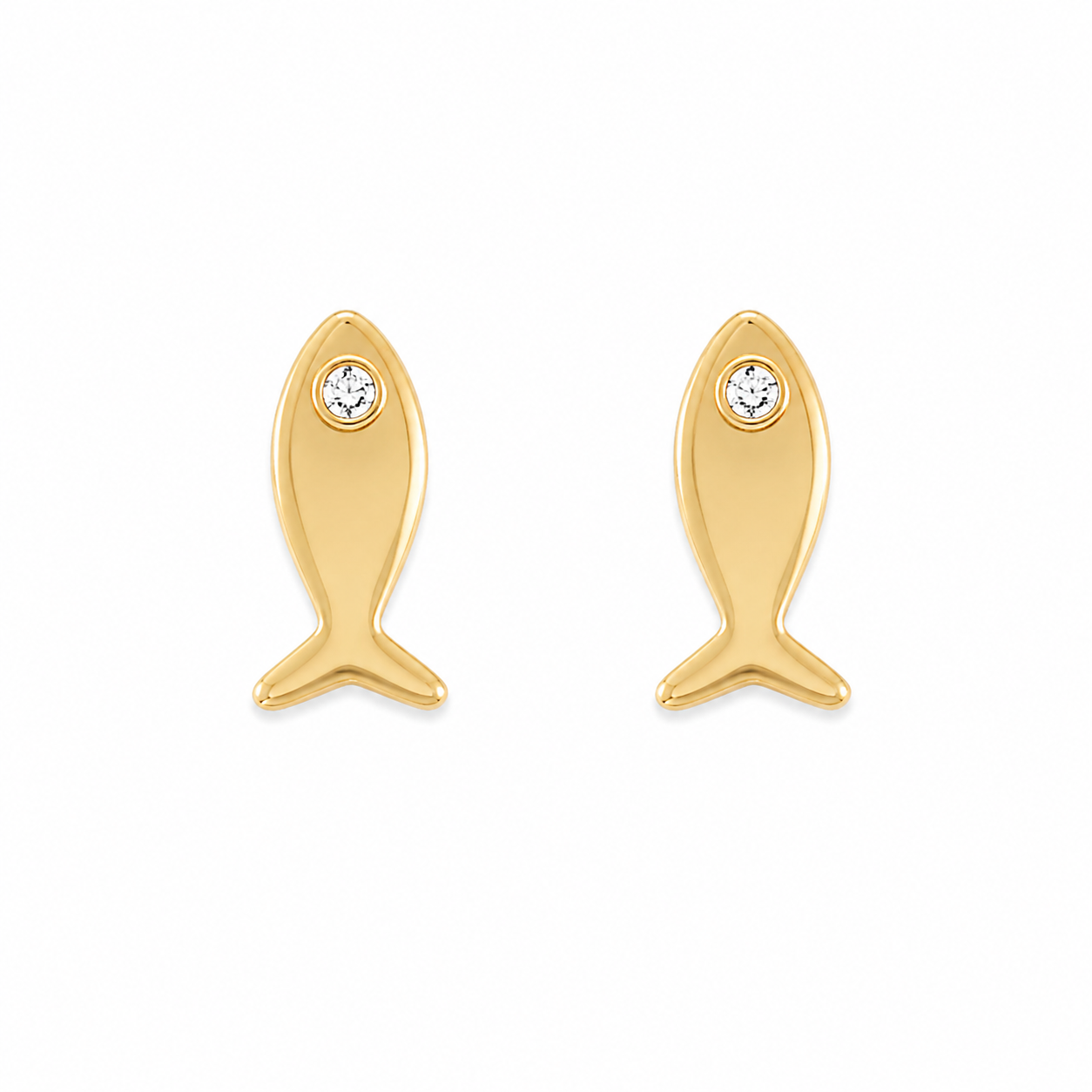 Tiny Catch Stud Earrings