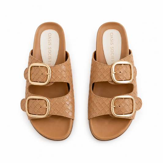 The Desiree Woven Slides