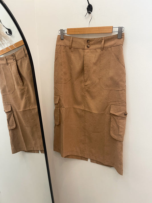 Charlotte Midi Cargo Skirt