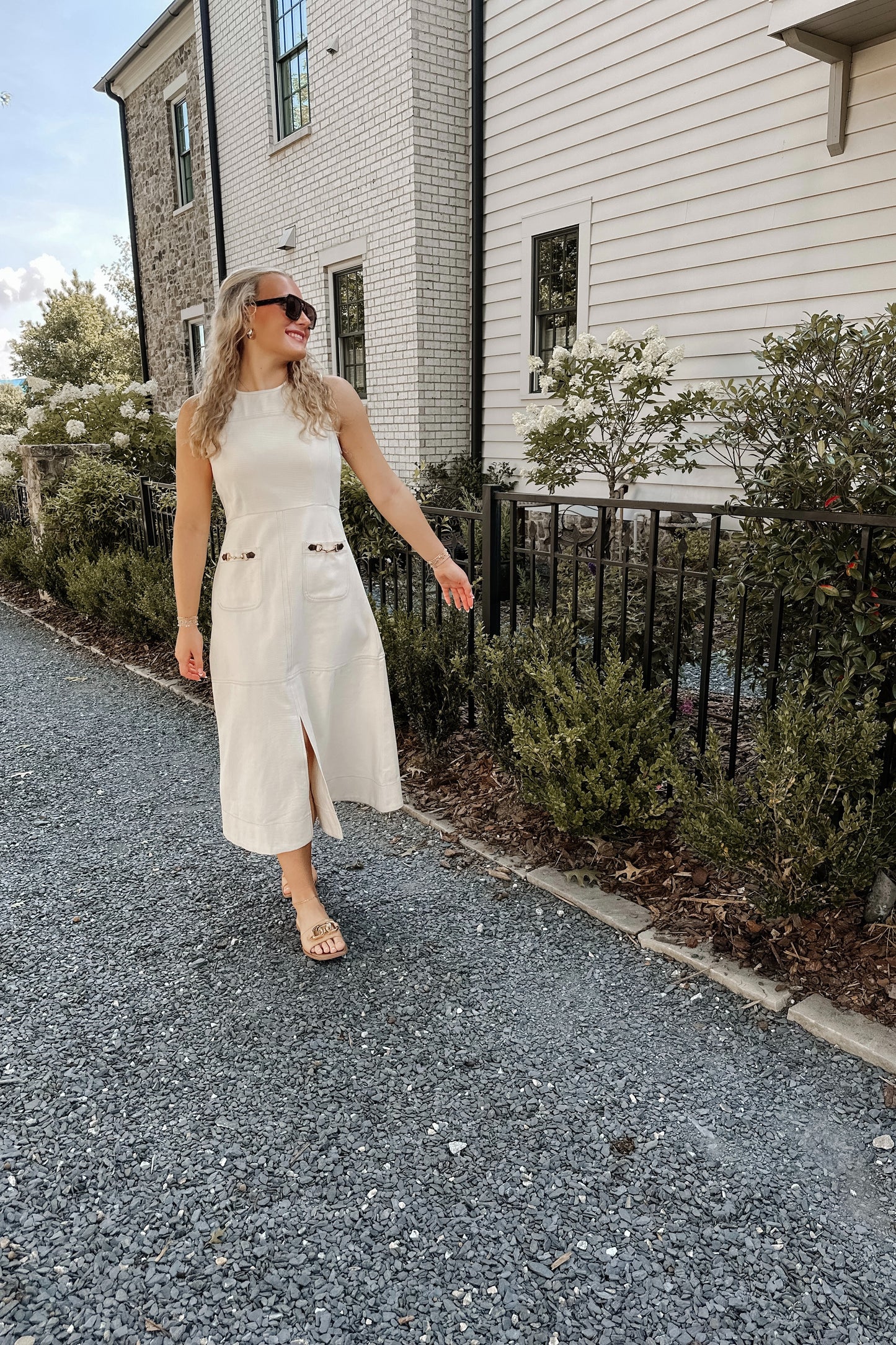 Kenna Denim Midi Dress