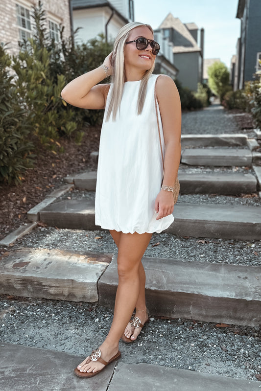 Adelaide Bubble Hem Dress