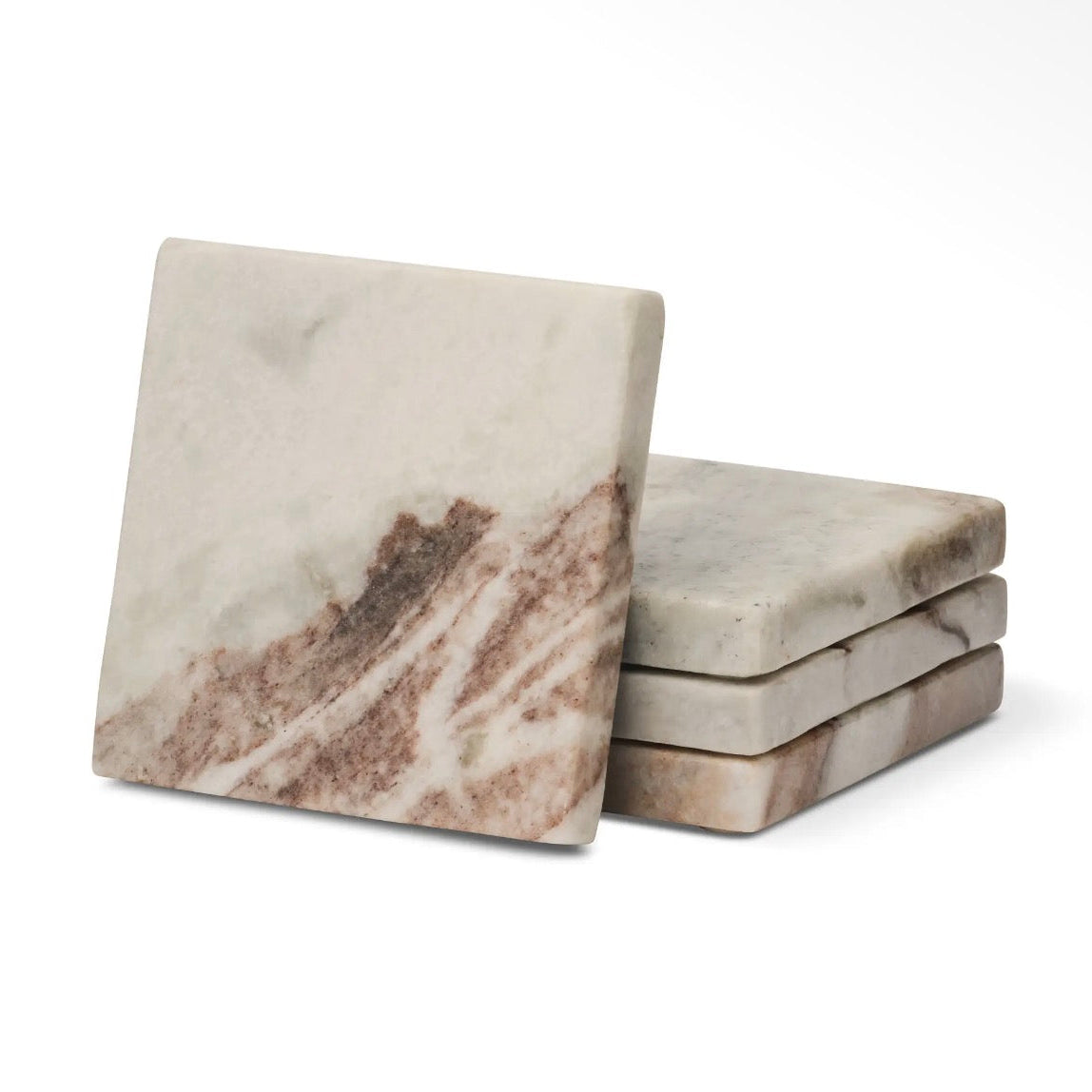 Torrento Square Marble Coaster
